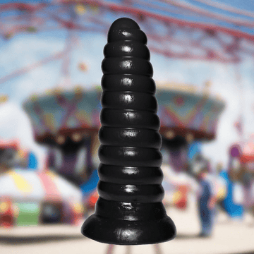 Prower RED SillyCorn Plug Black Anal Toys My Amazing Fantasy